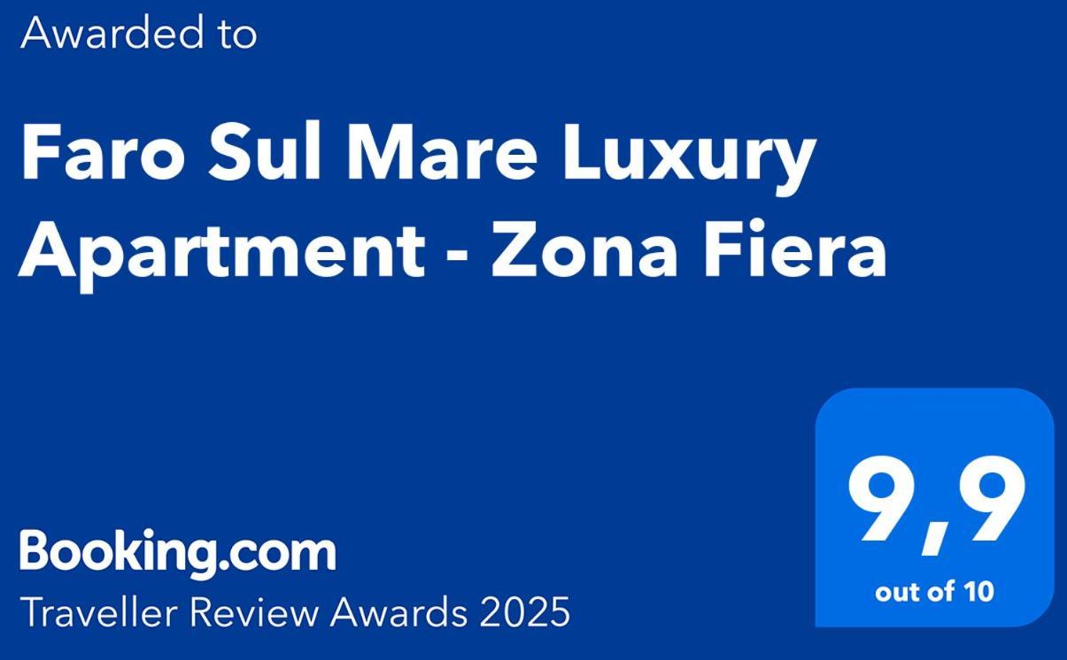 Faro Sul Mare Luxury Apartment - Zona Fiera Bari Buitenkant foto